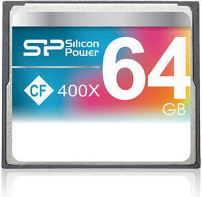 Флеш карта Compact Flash 64Gb Silicon Power 400X SP064GBCFC400V10
