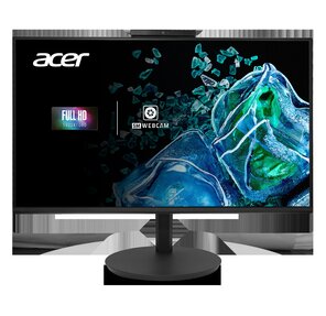 Монитор Acer CB272D6bmiprcx 27",  16:9,  IPS,  FHD,  1 / 4ms,  250cd,  120Hz,  VGA,  HDMI,  DP,  CAM,  SPK,  HAS