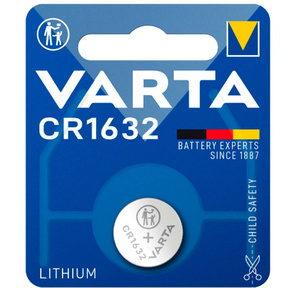 Батарейка Varta ELECTRONICS CR1632 BL1 Lithium 3V  (6632)  (1 / 10 / 100)  (1 шт.)
