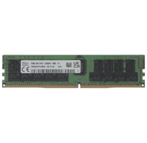 Hynix DDR4  64GB RDIMM  (PC4-25600) 3200MHz ECC Registered 1.2V,  1 year,  OEM