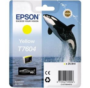 Картридж EPSON желтый для SC-P600 Yellow
