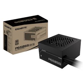 Блок питания ПК Gigabyte P650SS 650W,  80+,  SILVER,  НЕ модульный,  ATX 3.0