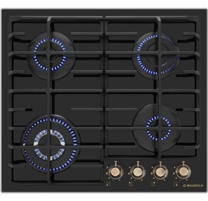 Газовая варочная поверхность Maunfeld EGHG.64.63CB.R / G черный