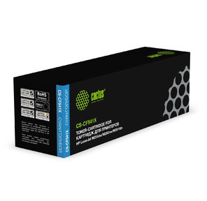 Cactus CF541X Картридж для HP CLJ Pro M254nw / dw / M280nw / M281fdn / M281fdw,  M,  2, 5K