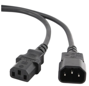 Cablexpert Кабель питания сист.блок-монитор 3м,  C13-C14,  3х1кв.мм.,  черный,  с зазем.  (PC-189-1-3M)
