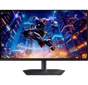 Монитор 27" Gigabyte MO27Q3 EK Black  (QD OLED,  2560 x 1440,  360Hz,  0, 03ms,  250cd / m->1000 (пиковая),  1500:1,  2xHDMI-2.1,  DP-1.4,  3xUSB3.2,  USB Type-C (18Вт), Pivot