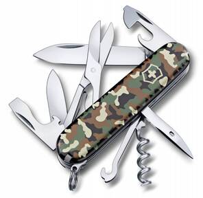Нож перочинный Victorinox Climber  (1.3703.94) камуфляж 14 функций 91мм пластик / сталь