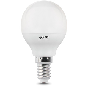 GAUSS 53120 Светодиодная лампа LED Elementary Шар 10W E14 920lm 4100K 1 / 10 / 100 0