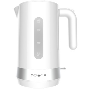 Чайник электрический Polaris PWK 1803C 1.8л. 2200Вт белый  (корпус: пластик)
