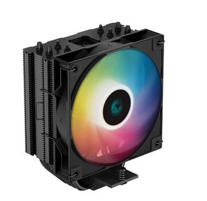Deepcool AG400 LGA1700 / 1200 / 115X / AM5 / AM4 TDP 220W,  PWM,  Fan 120mm,  4 тепл. трубки,  черный