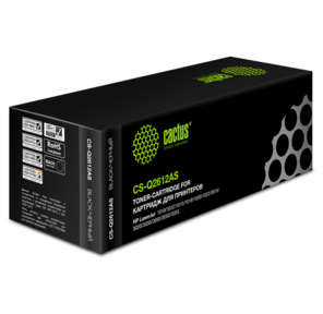 Тонер Картридж Cactus CS-Q2612AS черный для HP LJ1010 / 1012 / 1015 / 1018 / 1020 / 1020Plus / 1022 / 3015 / 3020  (2000стр.)