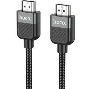 Кабель Hoco US09 ver2.0 HDMI  (m) HDMI  (m) 2м черный пакет  (упак.:1шт)