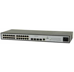 Управляемый коммутатор уровня 2,  24 порта 10 / 100 / 1000Base-T и 4 порта 100 / 1000BASE-X  (SFP)  ( repl. SNR-S2982G-24TE )