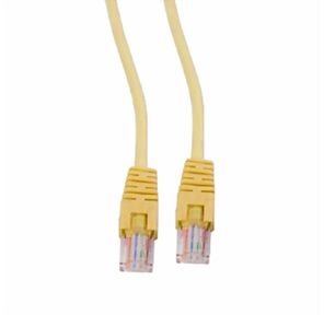 Патч-корд UTP Cablexpert кат.5e,  3м,  литой,  многожильный  (желтый)