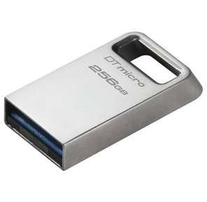 Флеш Диск Kingston 256Gb DataTraveler Micro DTMC3G2 / 256GB USB3.0 серебристый