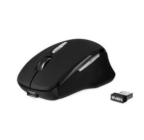 Беспроводная мышь SVEN RX-590SW чрн.  (бесш. кл.,  Bluetooth,  2, 4GHz,  6+1кл.,  ST,  800-1600DPI,  блист.)