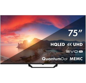 Телевизор QLED Haier 75" Smart TV S2 Pro Frameless черный 4K Ultra HD 60Hz DVB-T DVB-T2 DVB-C DVB-S DVB-S2 USB WiFi Smart TV