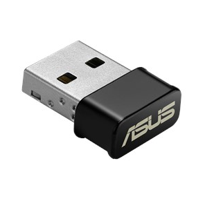 ASUS WiFi Adapter USB-AC53 Nano  (USB2.0,  WLAN 1200Mbps Dual-band 2.4GHz+5.1GHz,  802.11ac) 2x int Antenna