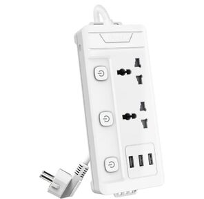 Кабельный удлинитель Deli Сетевые фильтры ET409