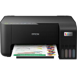 Фабрика Печати Epson L3250 принтер / копир / сканер,  А4,  4 цвета,  5760x1440 dpi,  фабрика печати,  СНПЧ,  33 стр / мин,  лоток 100 листов,  USB / WiFi