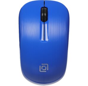Мышь Oklick 525MW синий оптическая  (1000dpi) беспроводная USB  (2but)