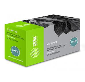 Cactus CS-SP100 Тонер Картридж черный для Ricoh SP100 / 100SU / 100SF  (2000стр.)