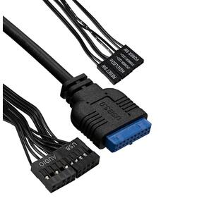 Exegate EX292994RUS Корпус Miditower ExeGate CP-606U-AB350  (ATX,  AB350 с вент. 8см,  1*USB+1*USB3.0,  аудио)