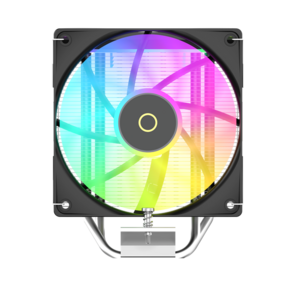 Кулер для процессора Ocypus Delta A40 SE BK ARGB,  120mm ARGB FAN,  Top ARGB Panel,  4 HEAT PIPES,  4-PIN PWM,  800-1800 RPM,  31DBA,  HYDRO BEARING,  LGA115X / 1200 / 1700 / 18XX,  AM4 / AM5