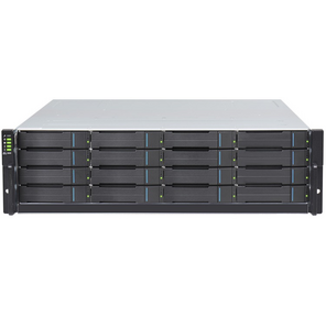 EonStor GS 4000 Gen2 2U / 25bay, dual redundant 4x12Gb / s SAS EXP, 8x10Gbe / iSCSI (SFP+)+4xhost board, 4x4Gb, 2x (PSU+FanModule), 2x (SuperCap.+Flash module), 25xdrive trays, 1xRackmount Kit  (GS 4025R2CBF-D)