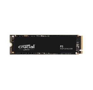 Crucial SSD P3,  1000GB,  M.2 (22x80mm),  NVMe,  PCIe 3.0 x4,  QLC,  R / W 3500 / 3000MB / s,  IOPs н.д. / н.д.,  TBW 220,  DWPD 0.1  (12 мес.)