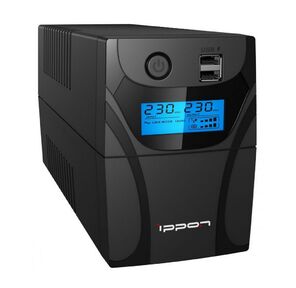 Источник бесперебойного питания IPPON ИБП Ippon Back Power Pro II Euro 650 Line-interactive 360W / 650VA {4}  (803607)