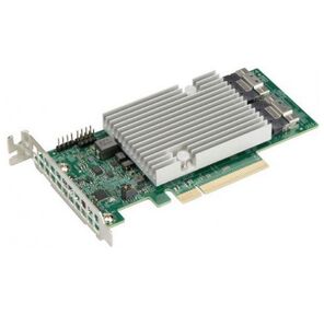 Контроллер Supermicro 16 int 12Gb / s SAS3 ports, x8 Gen4,  HBA - LP, 122 HDD w / exp