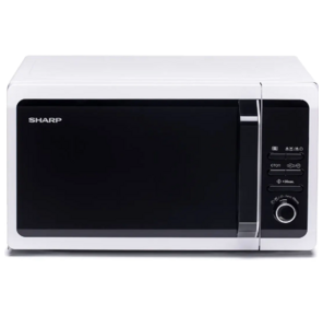 Микроволновая печь Sharp /  20 л,  800 Вт,  эмаль,  белый