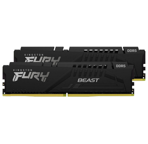 Kingston KF556C36BBEK2-32 32GB U-DIMM DDR5 ,  5600МГц,  CL36  (Kit of 2) FURY Beast Black EXPO