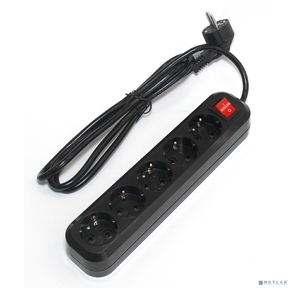 5bites SP5B-350 Сетевой фильтр 5S  /  3*1.5MM2  /  16A  /  ABS  /  5M  /  BLACK