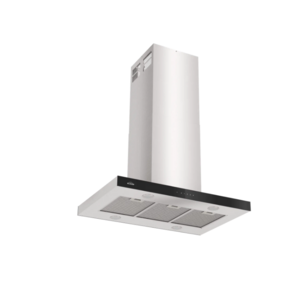 Вытяжка Агат Island 90Н-1000-Е4Д нержавеющая сталь / черный ELIKOR