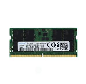 Samsung DDR5 32GB SO-DIMM 4800MHz  (M425R4GA3BB0-CQK) 1 year,  OEM