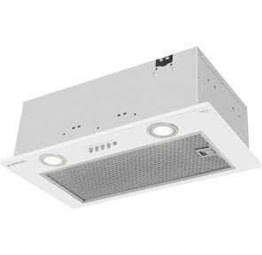Вытяжка встраиваемая Meferi Power INBOX52WH белый управление: кнопочное  (1 мотор)