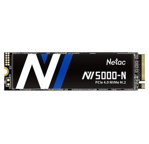 Netac SSD NV5000-N 500GB PCIe 4 x4 M.2 2280 NVMe 3D NAND,  R / W up to 4800 / 2700MB / s,  TBW 320TB,  without heat sink