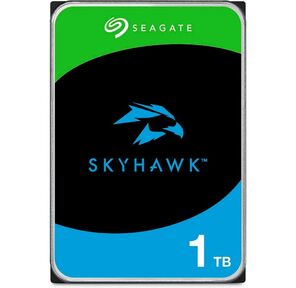 Seagate ST1000VX013 Skyhawk,  HDD 3.5" SATA 1Tb,  5900 rpm,  256Mb buffer,  512e / 4Kn,  CMR,  1 year