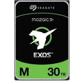 Жесткий диск серверный Seagate 3.5" 30TB Seagate Exos M SATA 6Gb / s,  7200rpm,  512MB,  512e,  CMR,  Mozaic 3+,  Bulk