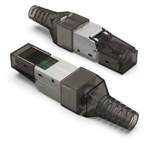 Разъем Vention полевой заделки RJ-45  (8P8C) под витую пару,  для одножильного кабеля кат. 6а