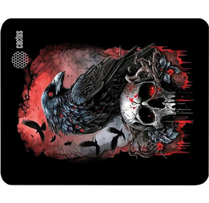 Коврик для мыши Cactus Raven 250x200x3мм  (CS-MP-D14S)