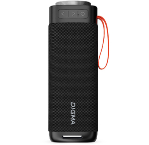 Колонка порт. Digma D-PS1522 черный 60W 2.0 BT 10м 3000mAh  (PS1522B)