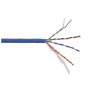 Кабель Кабель LANMASTER U / UTP,  4 пары,  Кат. 5E,  350 МГц,  LSZH,  нг (А)-HF,  синий,  305 м