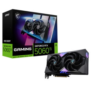 Видеокарта MSI RTX5060Ti GAMING OC 8GB GDDR7 128bit 3xDP HDMI 2FAN RTL