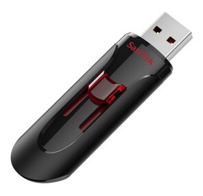 Sandisk 256Gb Cruzer Glide SDCZ600-256G-G35 USB3.0 черный / красный