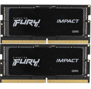 Память оперативная /  Kingston 64GB 5600MT / s  DDR5 CL40 SODIMM  (Kit of 2) FURY Impact PnP