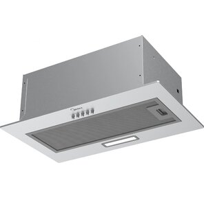 Вытяжка встраиваемая Midea MH60I301X нержавеющая сталь управление: механическое  (1 мотор)