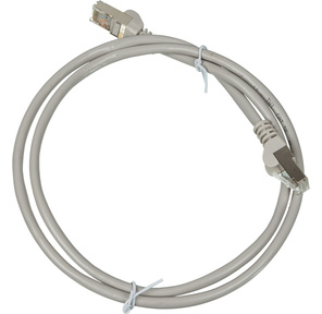 Кабель Patch cord Lanmaster TWT-45-45-1.0 / S-GY 10 PCS 1м FTP Cat 5e Grey